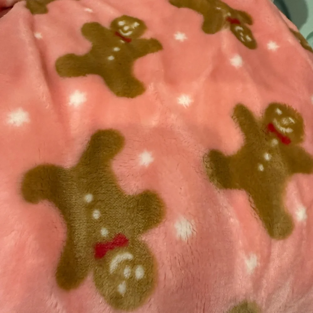 Super Cute Cupcakes and Cashmere Oversized Christmas Throws- Set of 2- NWT